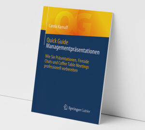 Quick Guide Managementpräsentationen Buch Cover Mockup
