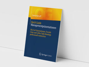 Quick Guide Managementpräsentationen Buch Cover Mockup